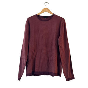 Dayton Men's Micro Stripe Cotton Sweater